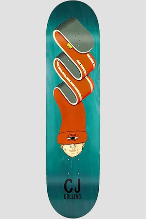 Toy Machine Collins Skate Beanie 8.0" Skateboard Deck