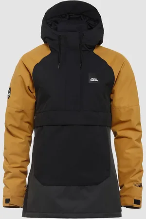Horsefeathers Mija Anorak spruce yellow