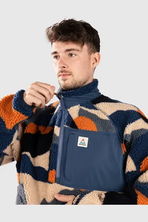 PASSENGER Offroad Recycled 1/2 Zip Sherpa Jacket