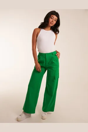 Blue Vanilla Trousers With Side Pocket - 8 /