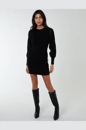 Blue Vanilla Cut Out Sleeve Bodycon Dress - L /