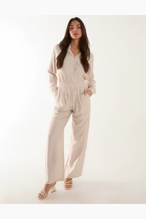 Blue Vanilla Shirt and Flare Trouser Set - M /