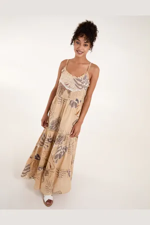 Blue Vanilla Elephant Dress Cami Dress - S /