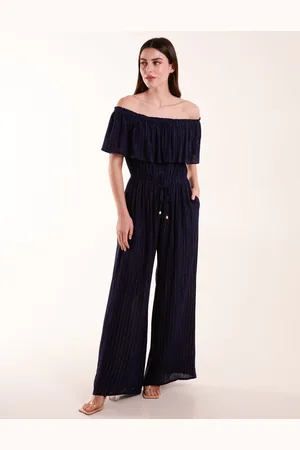 Blue Vanilla Bardot Jumpsuit - S /