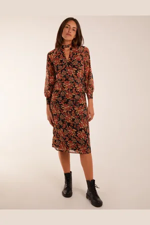 Blue Vanilla Raglan Keyhole Midi Dress - 8 /