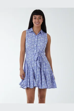 Blue Vanilla Sleeveless Mini Dress - 8 /