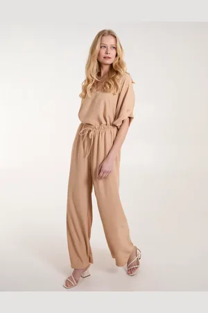 Blue Vanilla Drawstring Wide Leg Trousers - S/M /
