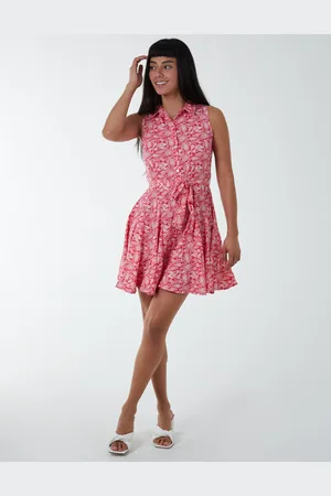 Blue Vanilla Sleeveless Mini Dress - 14 /