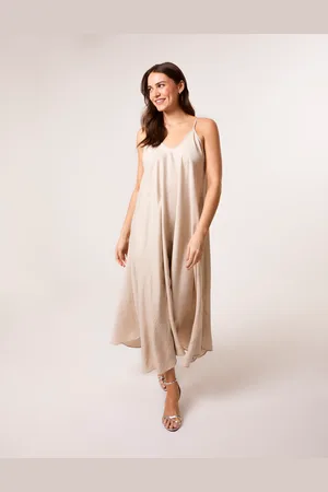Blue Vanilla V Neck Diamante Dress - M-L /
