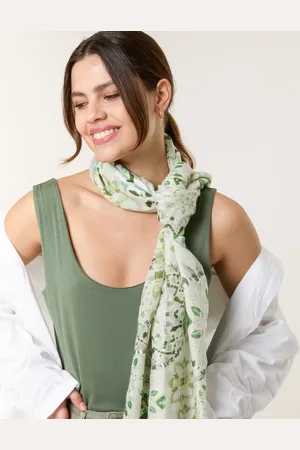 Blue Vanilla Printed Scarf - ONE /