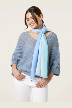 Blue Vanilla Gradient Colour Scarf - ONE /