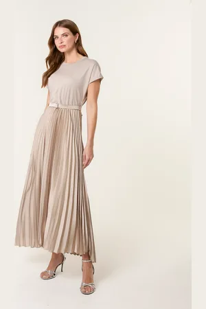 Blue Vanilla Pleated Dress - M/L /