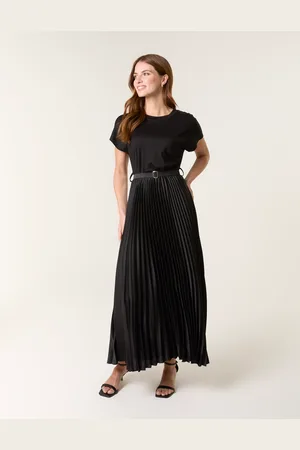 Blue Vanilla Pleated Dress - M/L /