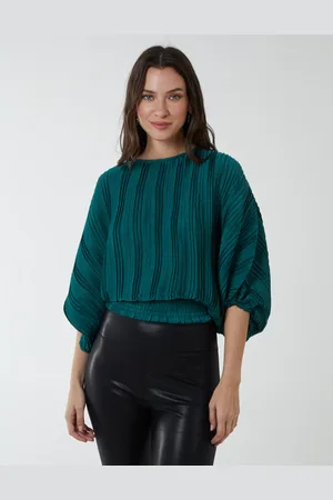 Blue Vanilla Oversized Batwing Top - M/L /