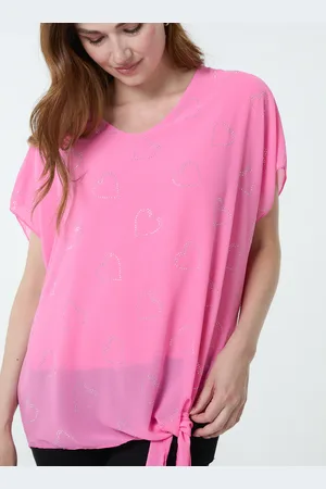 Blue Vanilla Tie Knot Diamante Top - ONE /