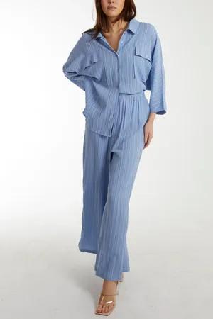 Blue Vanilla Shirt & Trousers Set - M/L /