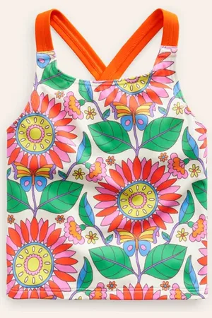 Levanzo Halter Tankini Top - Multi, Fantastical