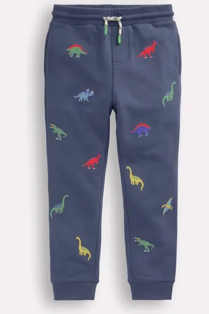 Boden Fun Joggers-Robot Blue Multi Dinosaur Male