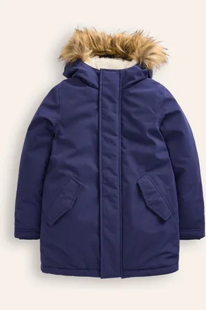 Boden Authentic Waterproof Parka-College Navy Male