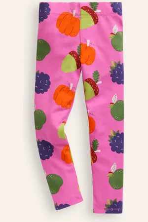 Boden Fun Leggings-Cosmos Pink Strawberry Patch Female