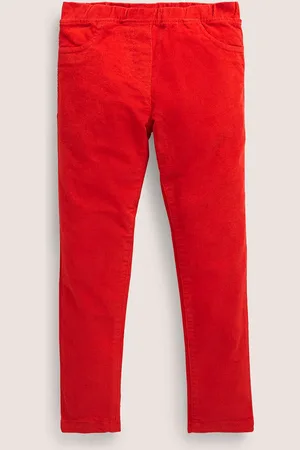 Boden Cord Leggings-Strawberry Tart Red Female
