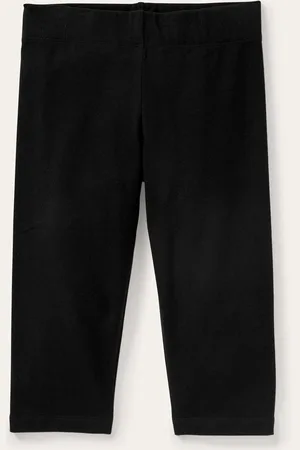 Boden Plain Cropped Leggings-Black Female