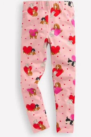 Boden Fun Leggings-Chalk Pink Valentines Pets Female