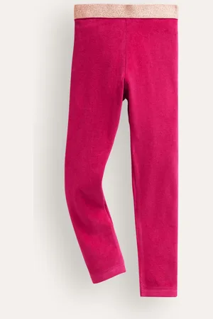Boden Velvet Leggings-Cherry Jam Female