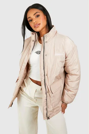 Boohoo Womens Pocket Detail Parka - - 10