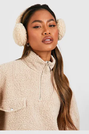 Boohoo Womens Teddy Fur Earmuff - - One Size