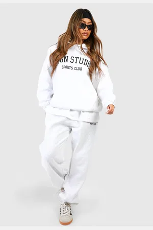 Boohoo Womens Dsgn Studio Applique Oversized Jogger - - S