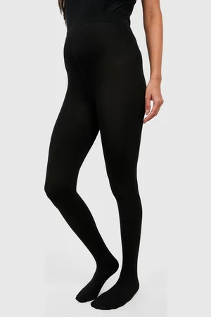 Boohoo Womens Maternity Thermal Fleece Tights - - S/M