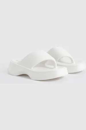 Boohoo Womens Chunky Platform Flip Flops - - 3-4