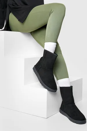 Boohoo Womens Cosy Ankle Boots - - 3