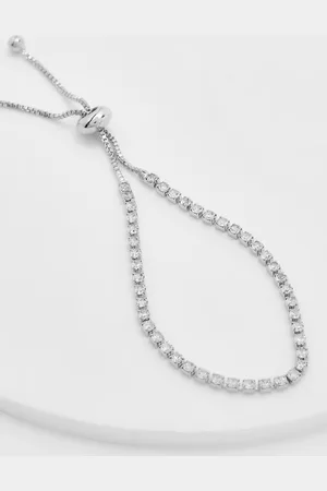 Boohoo Womens Diamante Toggle Bracelet - - One Size