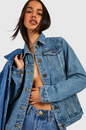 Boohoo Womens Oversized Denim Jacket - - 6