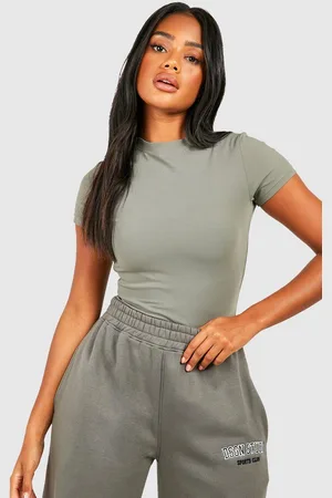 Boohoo Womens Dsgn Studio Supersoft Peached Sculpt Top - - L