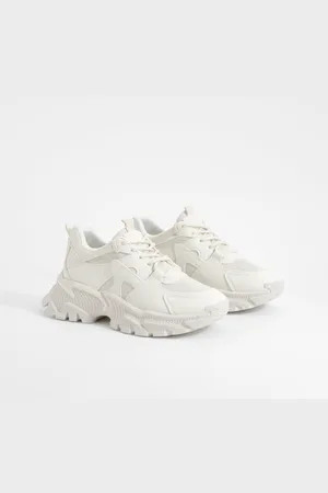 Boohoo Womens Chunky Sporty Trainers - - 3