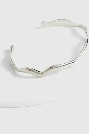 Boohoo Womens Squiggle Bangle - - One Size