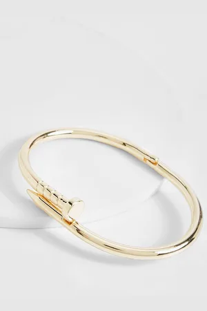 Boohoo Womens Screw Bangle Bracelet - - One Size