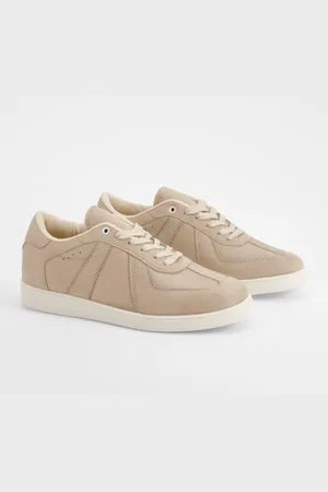 Boohoo Womens Faux Suede Panel Flat Trainers - - 3