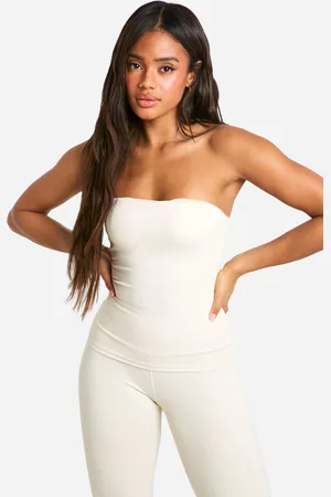 Boohoo Womens Premium Sculpt Padded Bandeau Top - - Xl