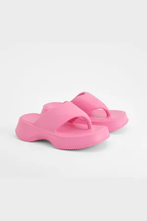 Boohoo Womens Chunky Platform Flip Flops - - 3-4
