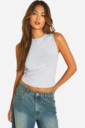 Boohoo Womens Vest Crop Vest - - 10