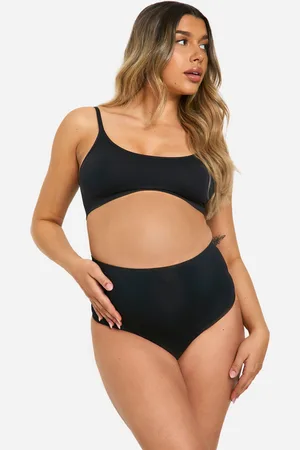 Boohoo Womens Maternity Seamless Bump Support Thong - - S