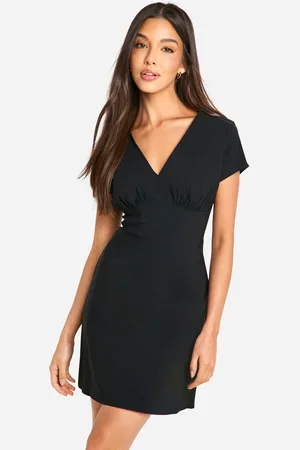 Boohoo Womens Cap Sleeve A-Line Mini Dress - - 10