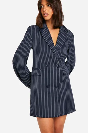 Boohoo Womens Woven Pocket Front Oversized Blazer - - 8