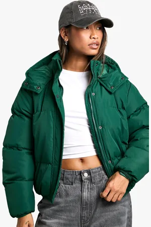 Boohoo Womens Short Puffer Jacket - - 14