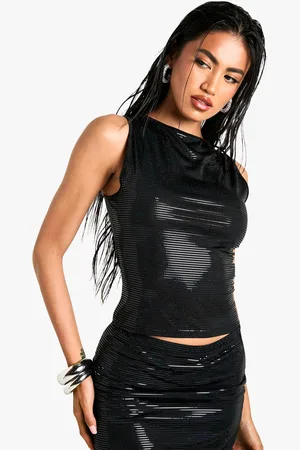 Boohoo Womens Sparkle Vest Top - - 12
