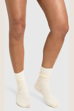 Boohoo Womens Cosy Lounge Socks - - One Size